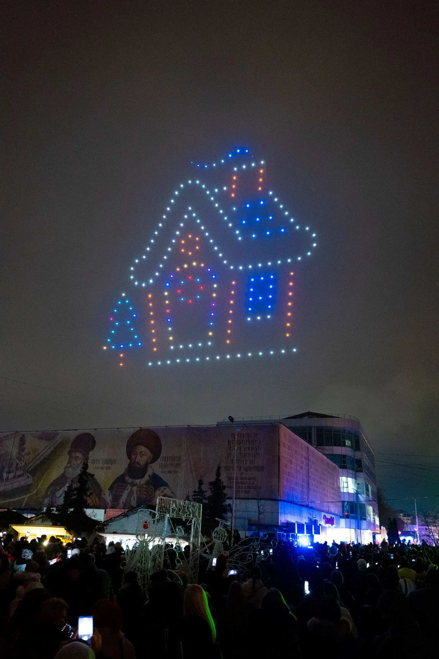 Târgoviște – Santa Claus’ Village — FLYSTACK drone show