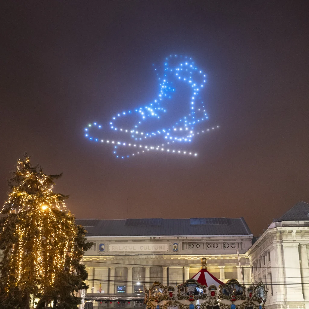 Ploiești – Santa Claus’ Republic — FLYSTACK drone show