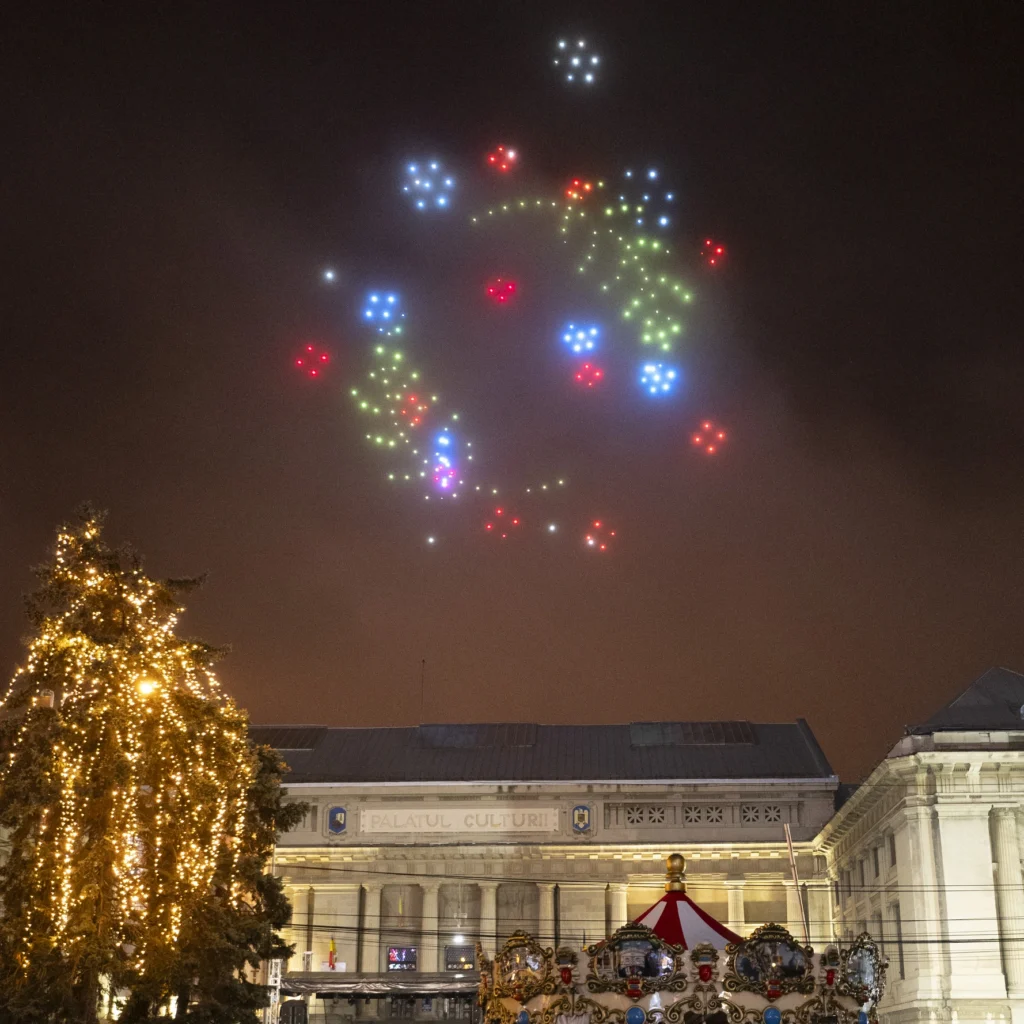 Ploiești – Santa Claus’ Republic — FLYSTACK drone show