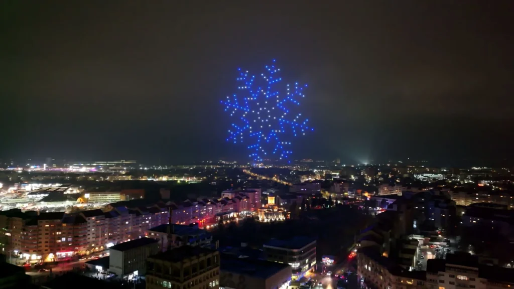 Târgoviște – Santa Claus’ Village — FLYSTACK drone show