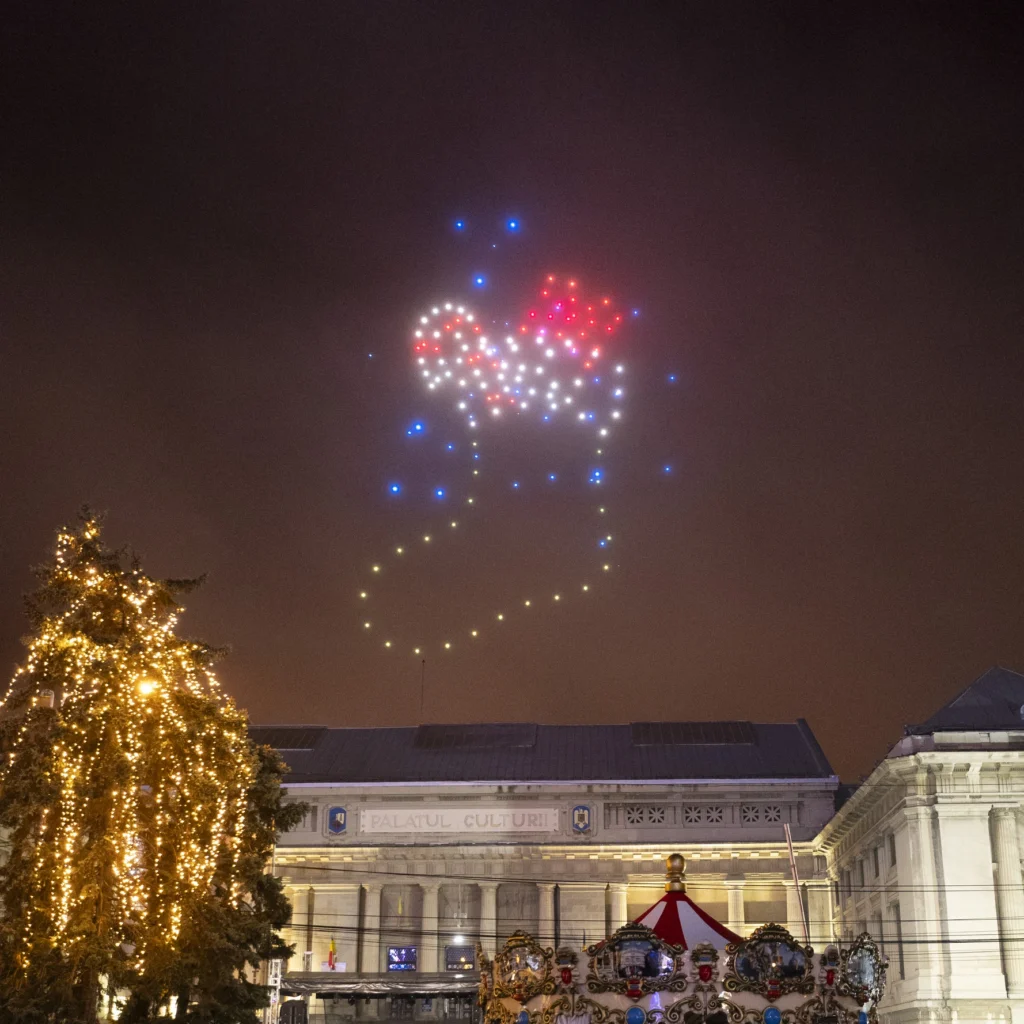 Ploiești – Santa Claus’ Republic — FLYSTACK drone show