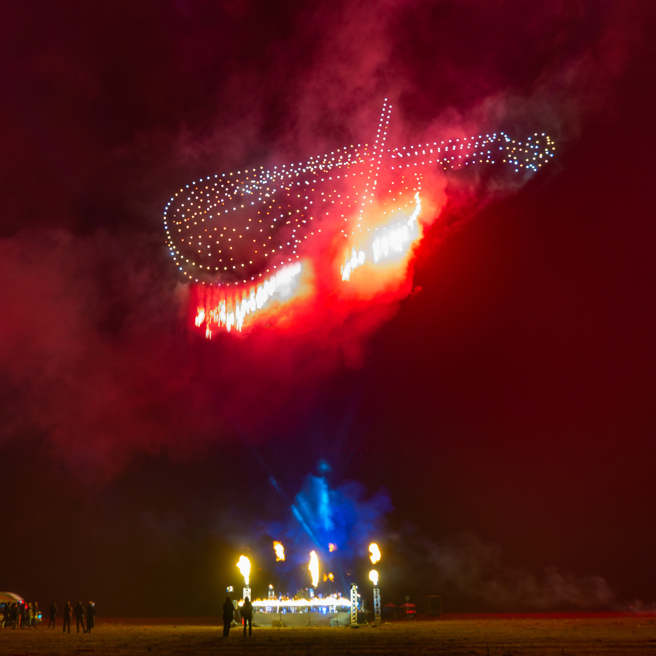 ART IS ALIVE — FLYSTACK drone show