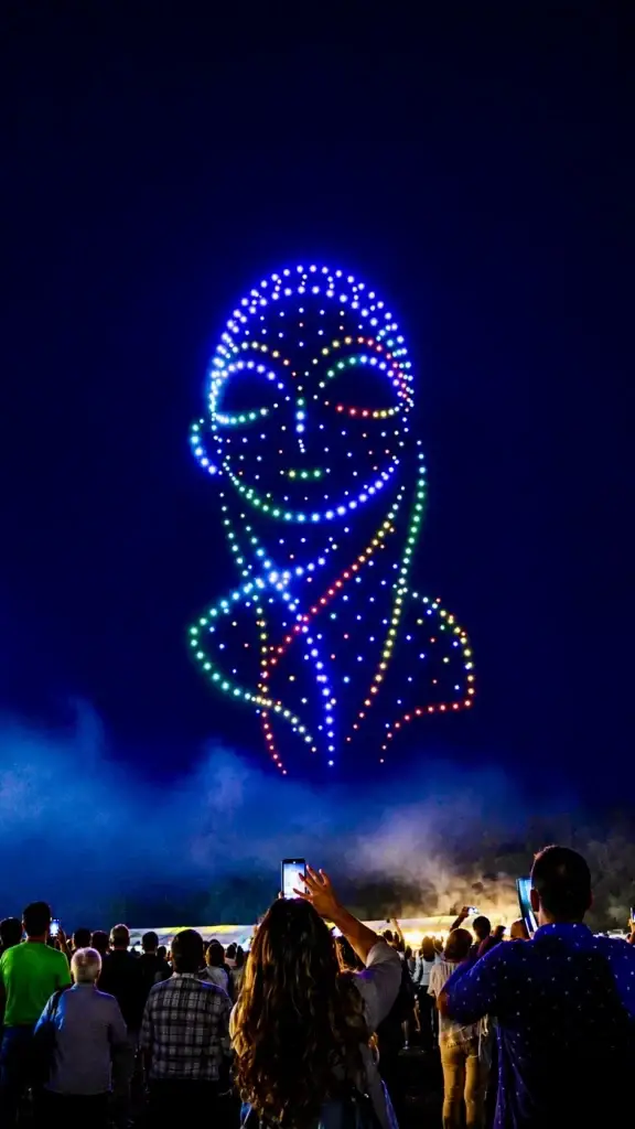 Brancusi 150 — FLYSTACK drone show