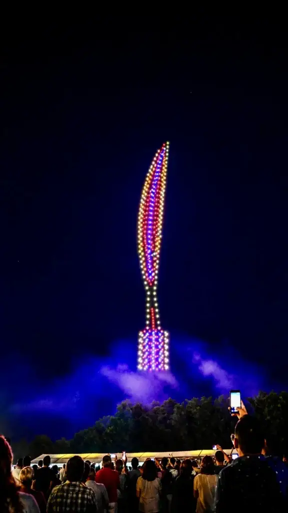 Brancusi 150 — FLYSTACK drone show