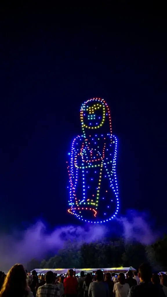 Brancusi 150 — FLYSTACK drone show