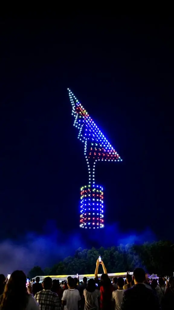 Brancusi 150 — FLYSTACK drone show