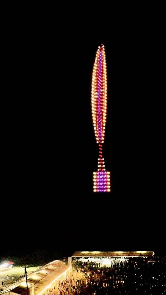 Brancusi 150 — FLYSTACK drone show