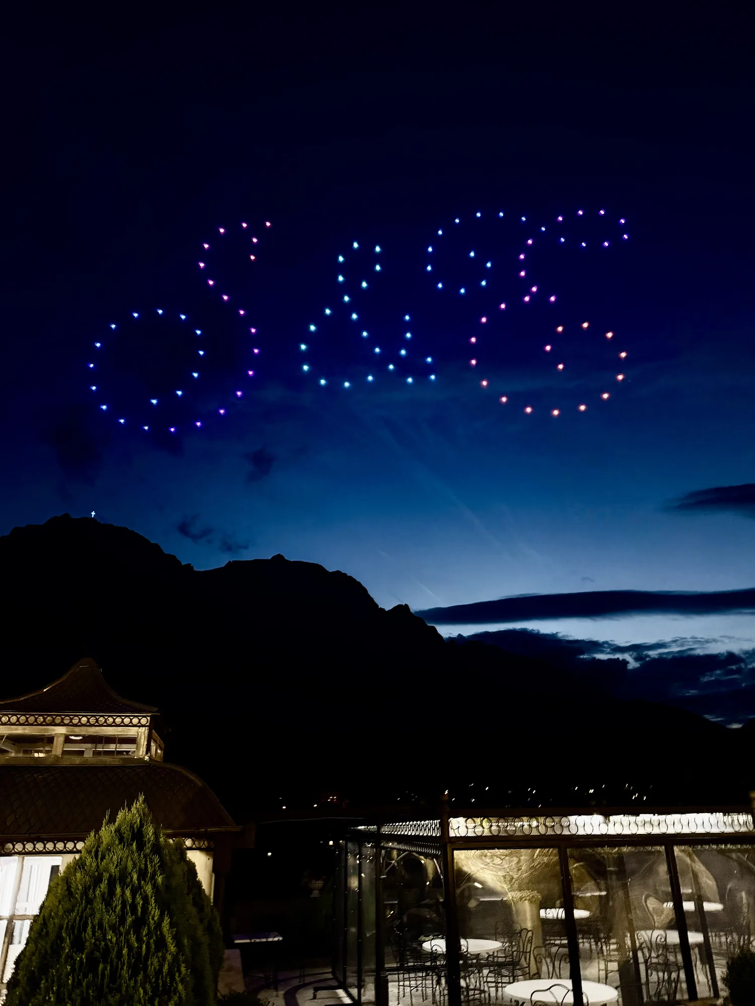 Castelul Cantacuzino — FLYSTACK drone show