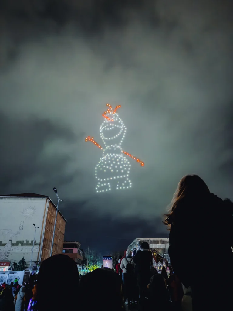 Târgoviște Christmas Market — FLYSTACK drone show