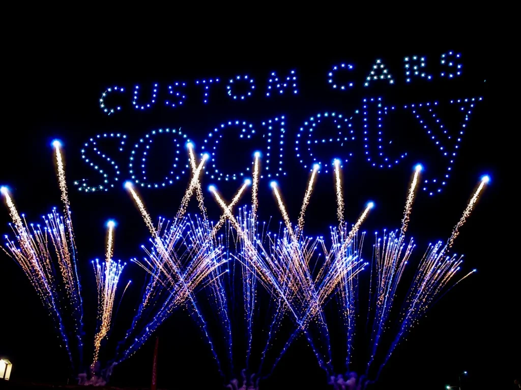 Custom Cars Society — FLYSTACK drone show