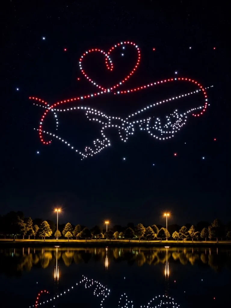 Domeniul Lupaș — FLYSTACK drone show