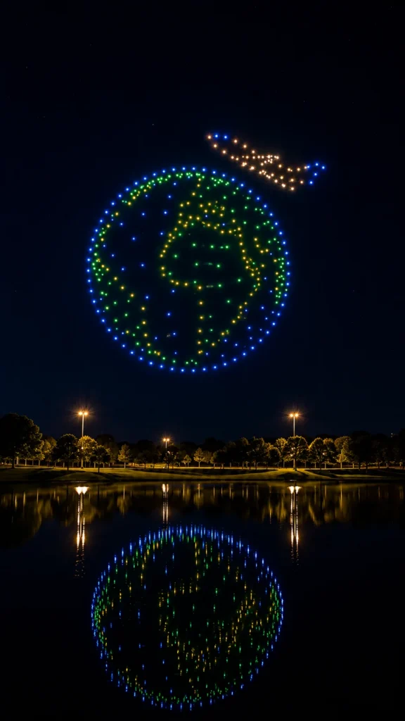 Domeniul Lupaș — FLYSTACK drone show