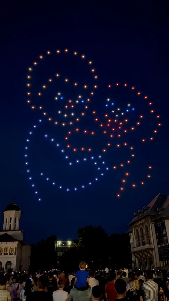 Focsani — FLYSTACK drone show