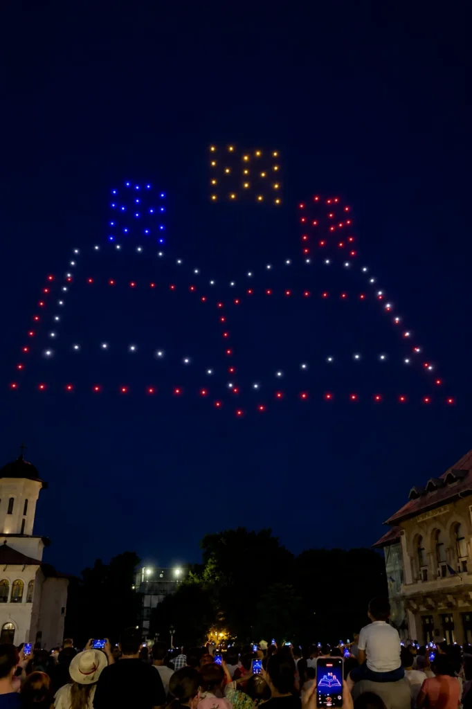 Focsani — FLYSTACK drone show
