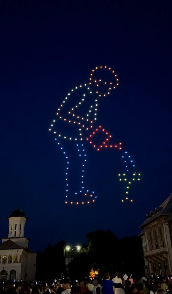 Focsani — FLYSTACK drone show