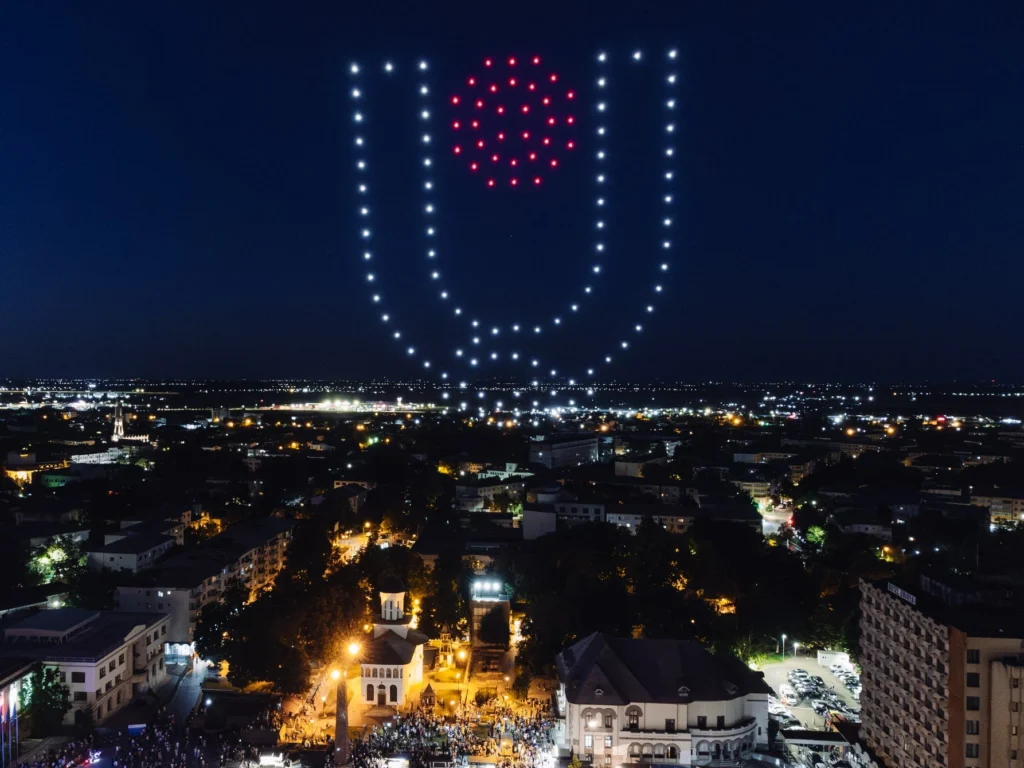 Focșani — FLYSTACK drone show