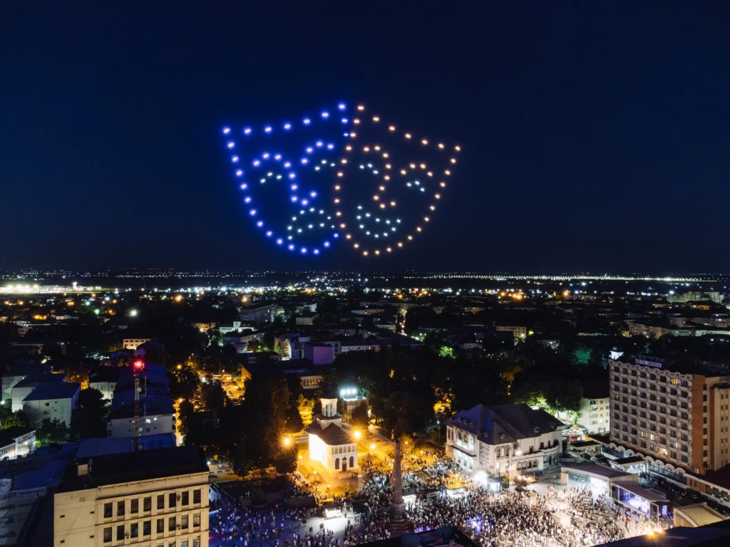Focșani — FLYSTACK drone show