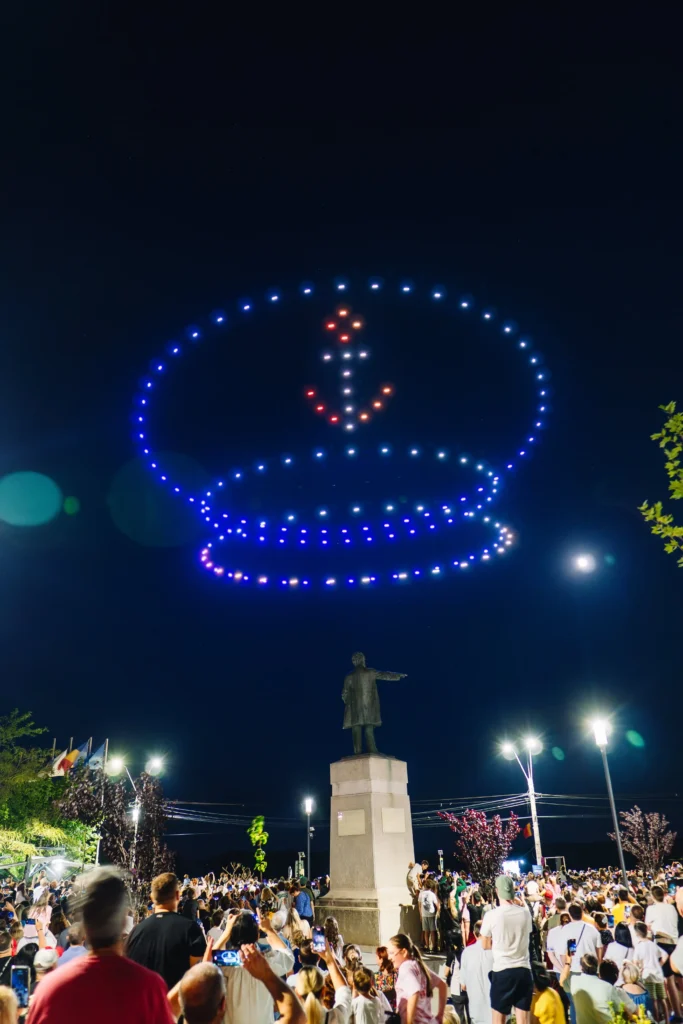 Galați — FLYSTACK drone show