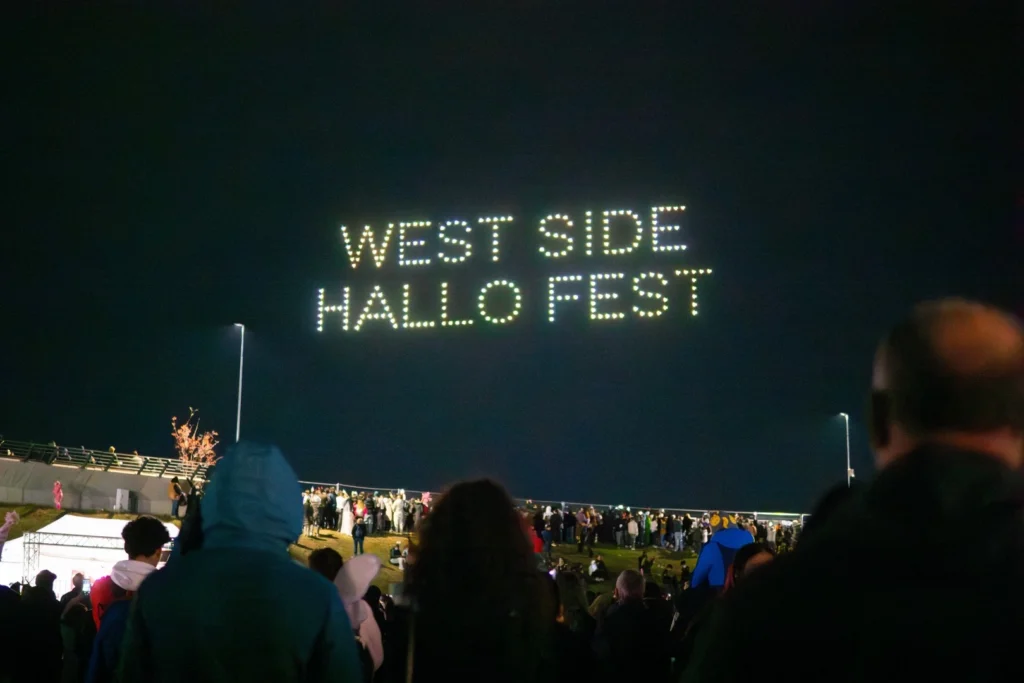 West Side Hallo Fest — FLYSTACK drone show