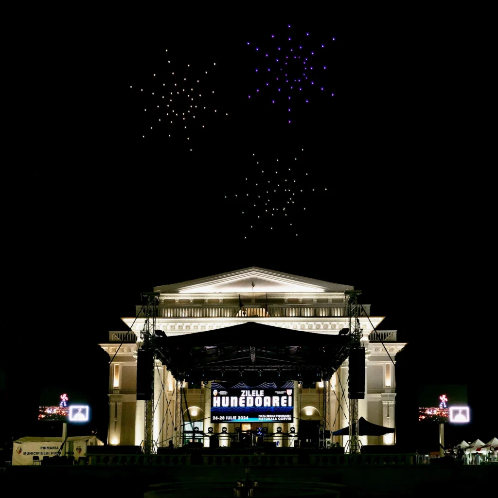 Hunedoara — FLYSTACK drone show