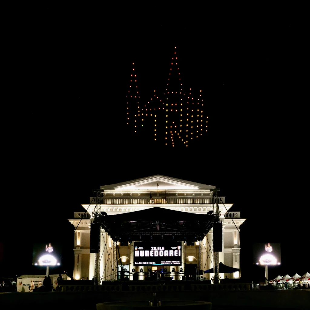 Hunedoara — FLYSTACK drone show