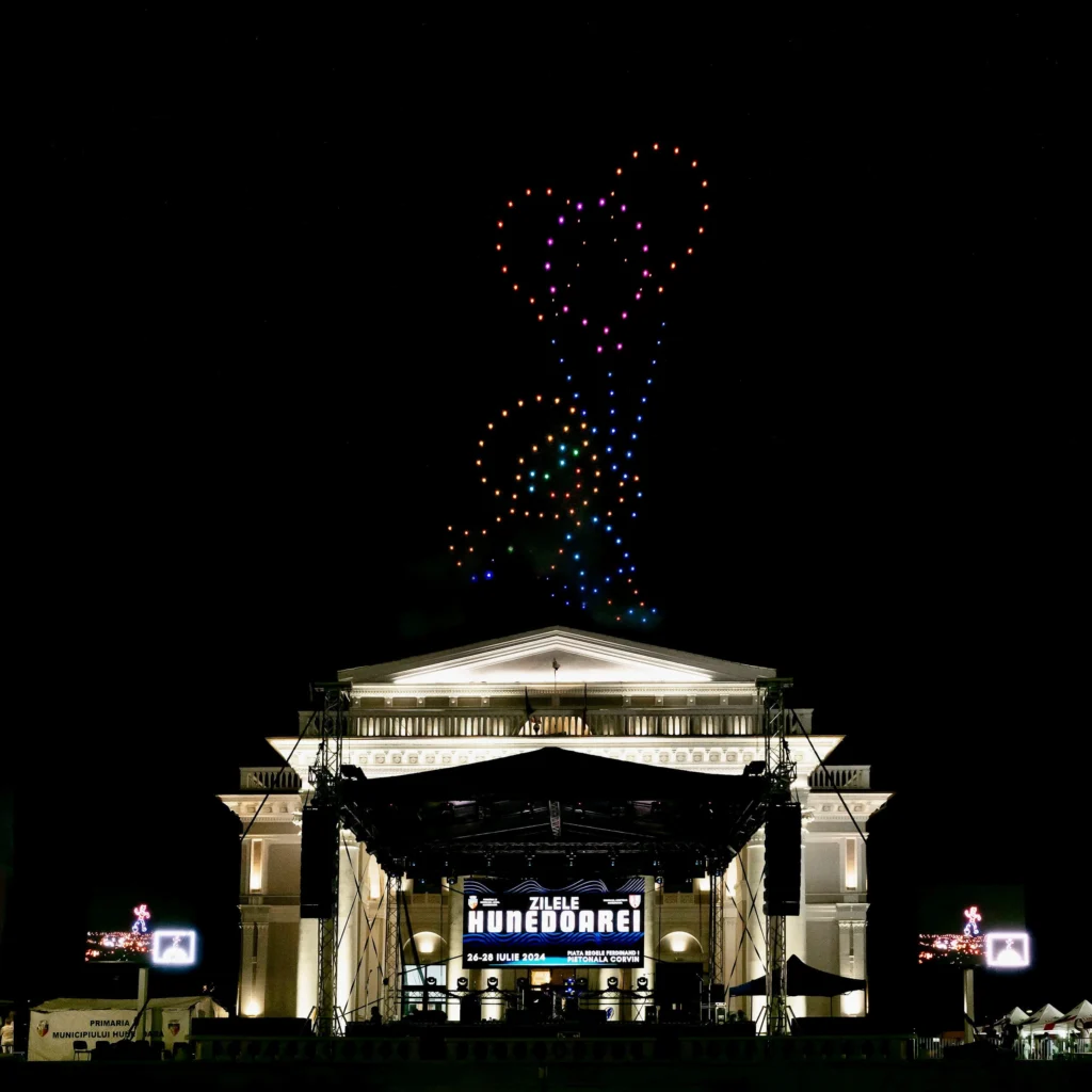 Hunedoara — FLYSTACK drone show