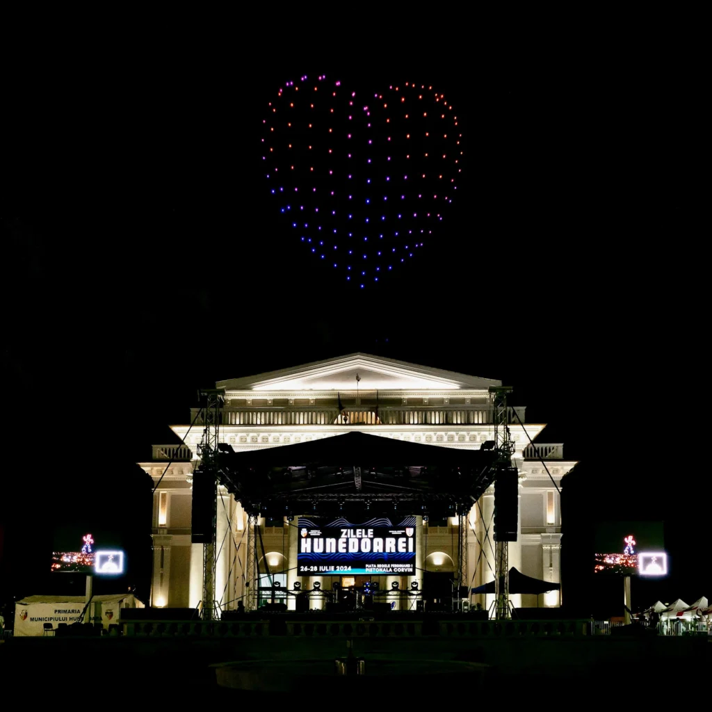Hunedoara — FLYSTACK drone show