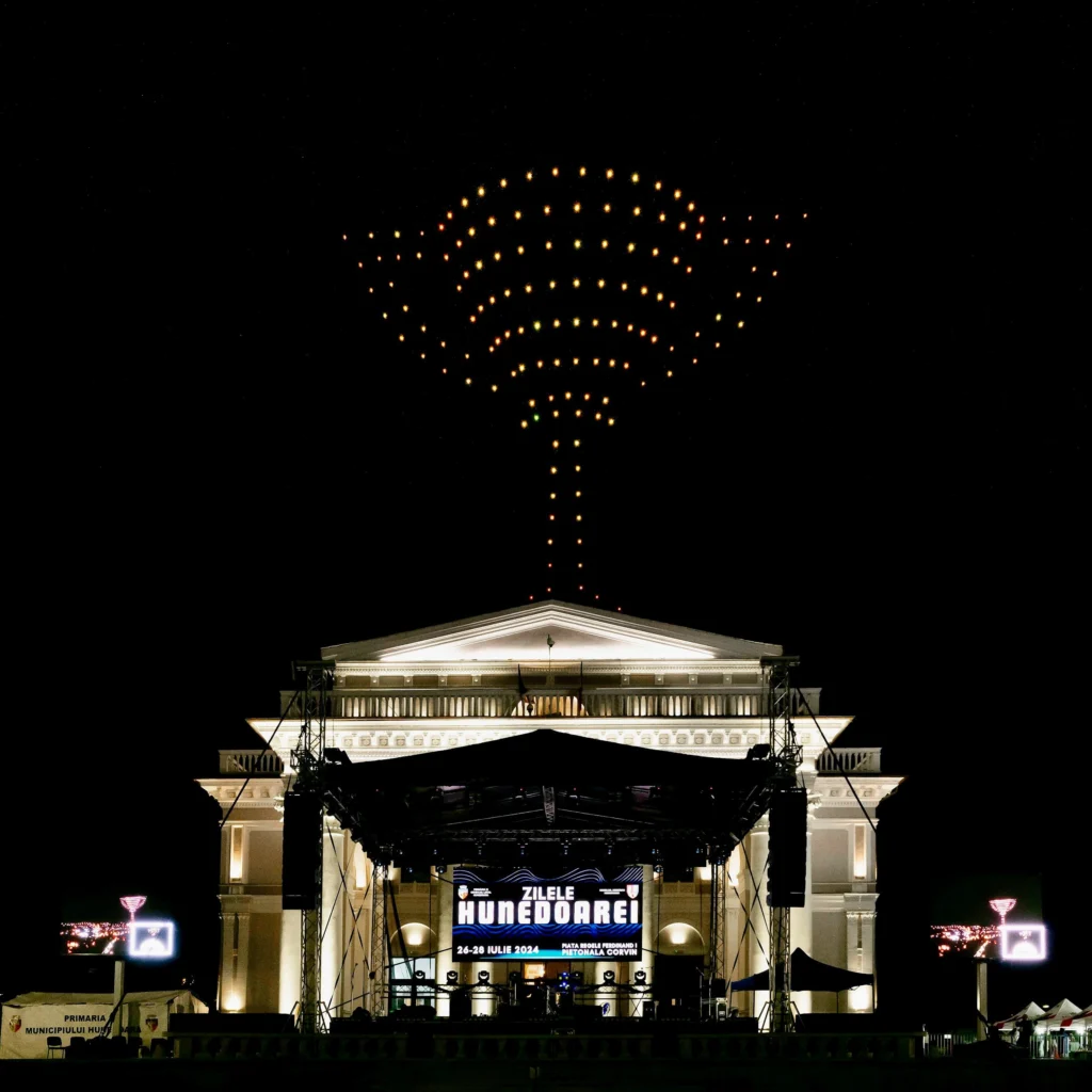 Hunedoara — FLYSTACK drone show