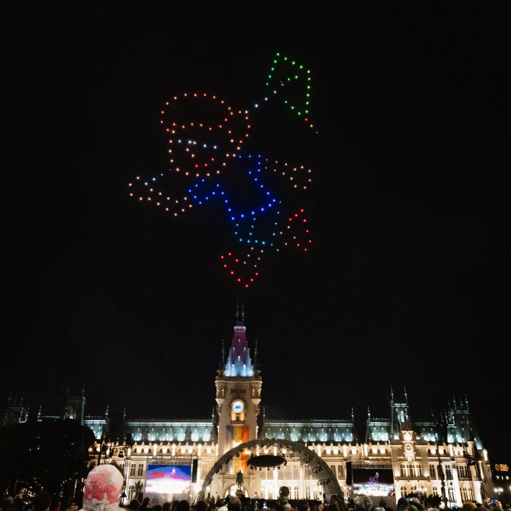 Iași — FLYSTACK drone show