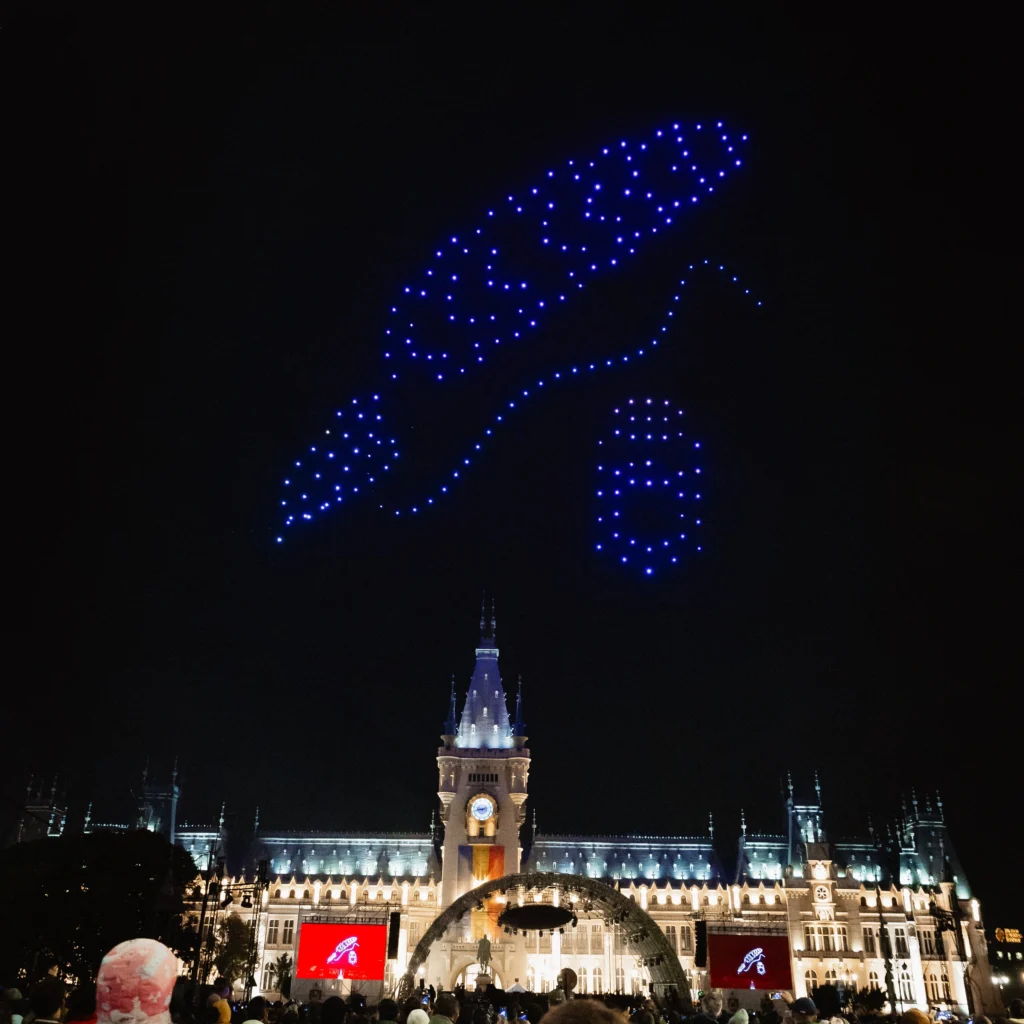 Iași — FLYSTACK drone show