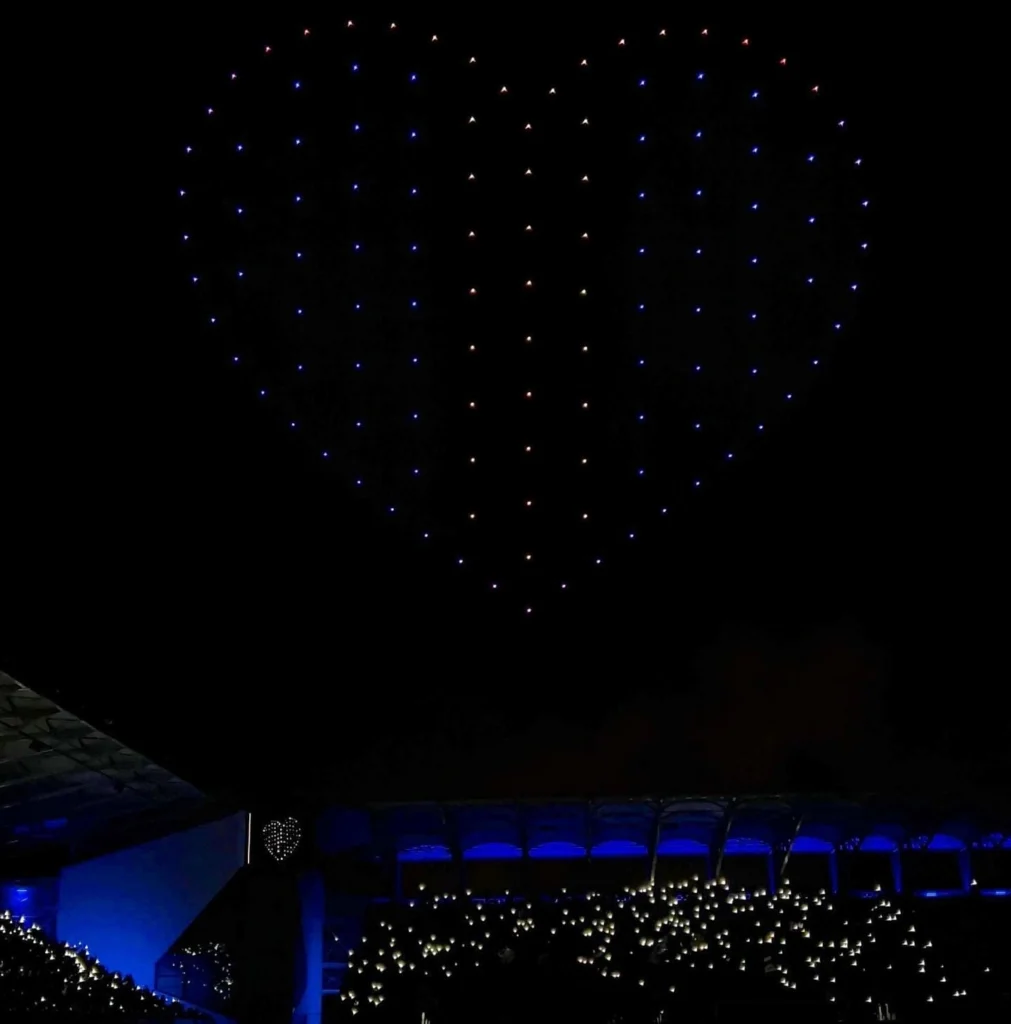 Petrolul Ploiești Centenarul — FLYSTACK drone show