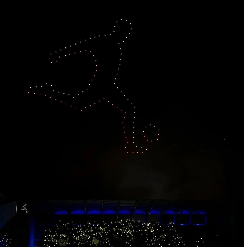 Petrolul Ploiești Centenarul — FLYSTACK drone show