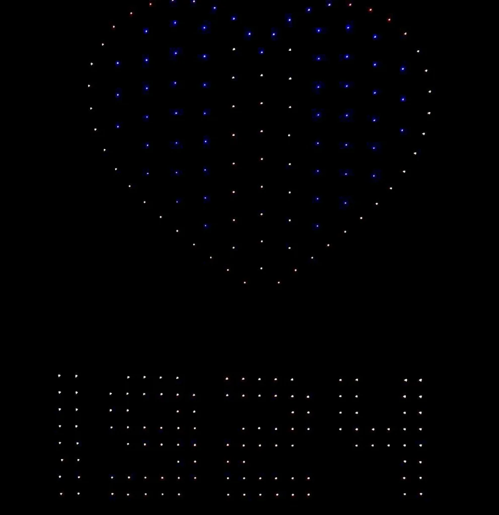 Petrolul Ploiești Centenarul — FLYSTACK drone show