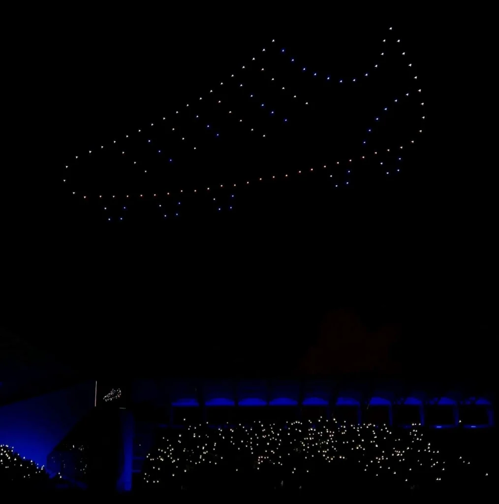 Petrolul Ploiești Centenarul — FLYSTACK drone show