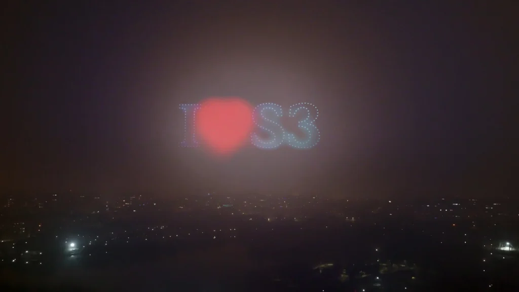 New Year – Ior Park, București — FLYSTACK drone show