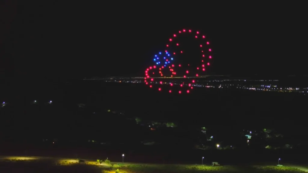 Marry Me — FLYSTACK drone show