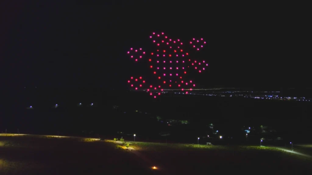Marry Me — FLYSTACK drone show