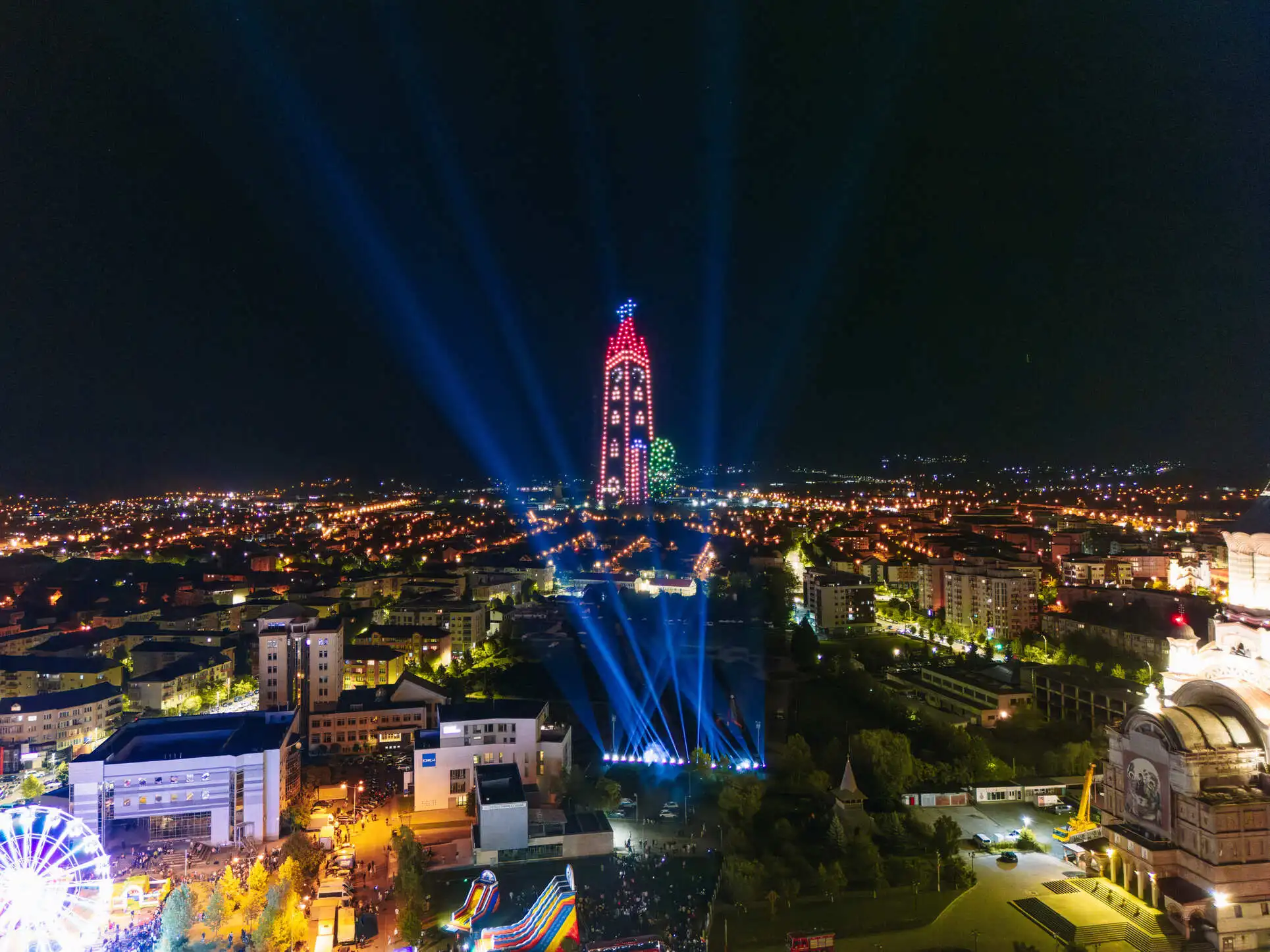 Multimedia Show — FLYSTACK drone show