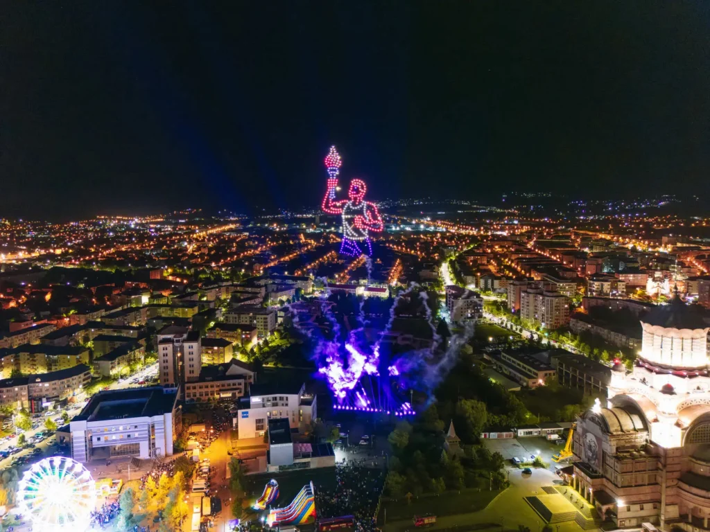 Multimedia Show — FLYSTACK drone show