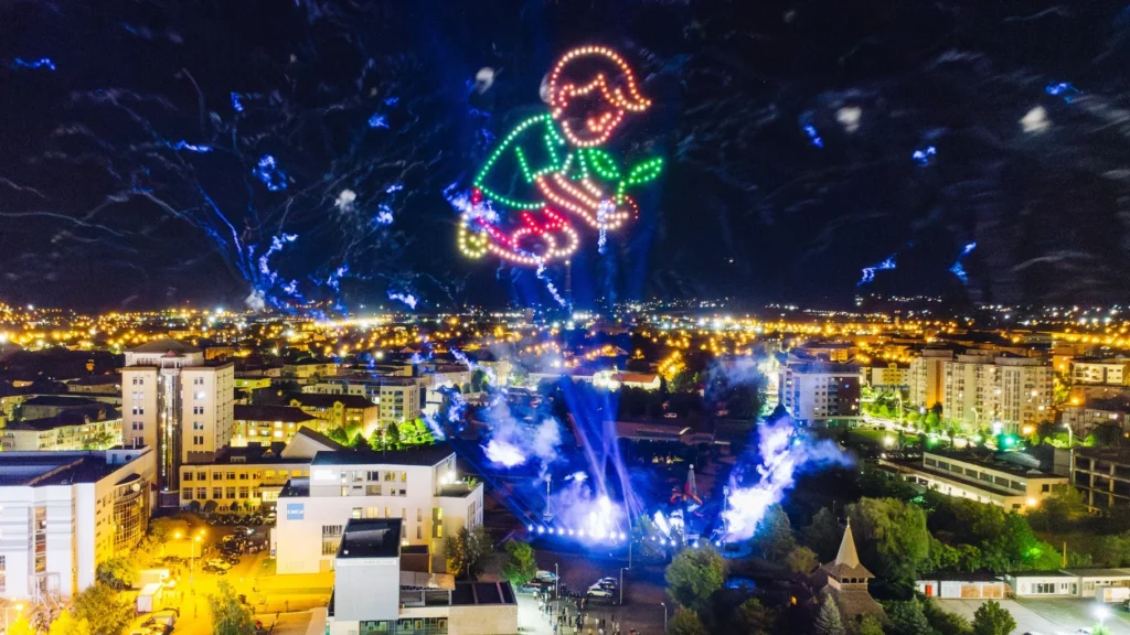Multimedia Show — FLYSTACK drone show
