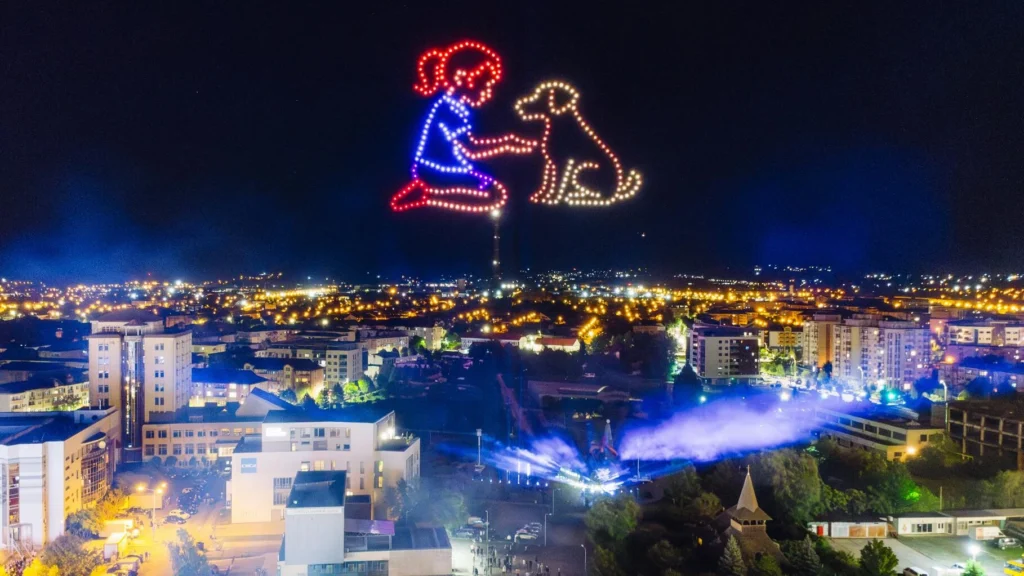 Multimedia Show — FLYSTACK drone show
