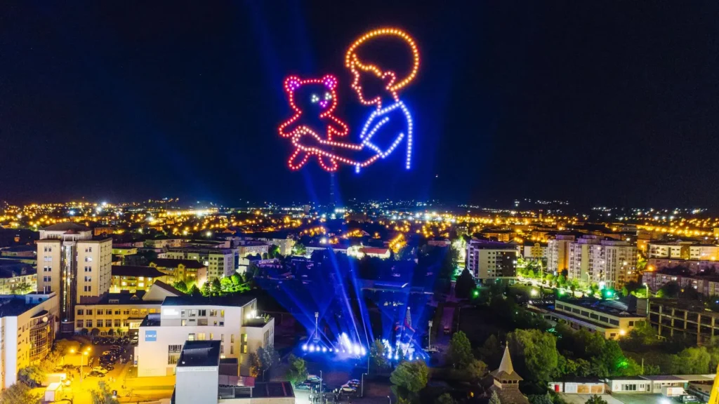 Multimedia Show — FLYSTACK drone show