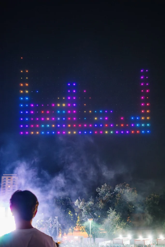 Neversea Kapital x FLYSTACK DRONE SHOWS — FLYSTACK drone show