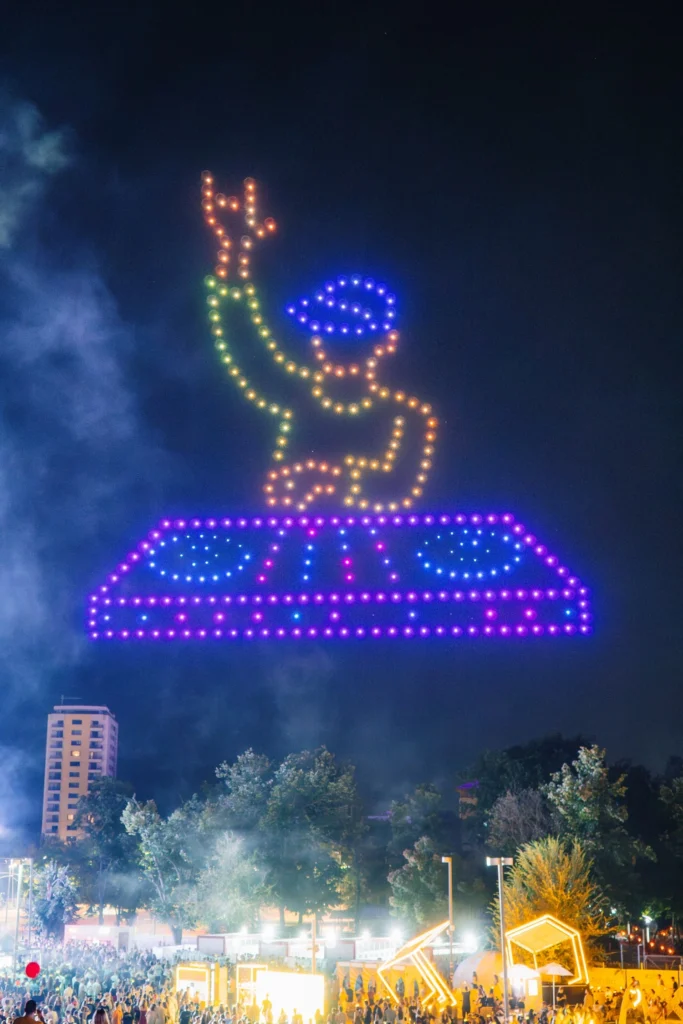 Neversea Kapital x FLYSTACK DRONE SHOWS — FLYSTACK drone show