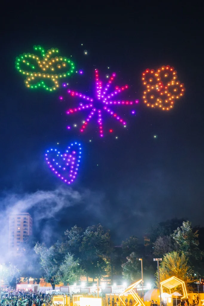 Neversea Kapital x FLYSTACK DRONE SHOWS — FLYSTACK drone show