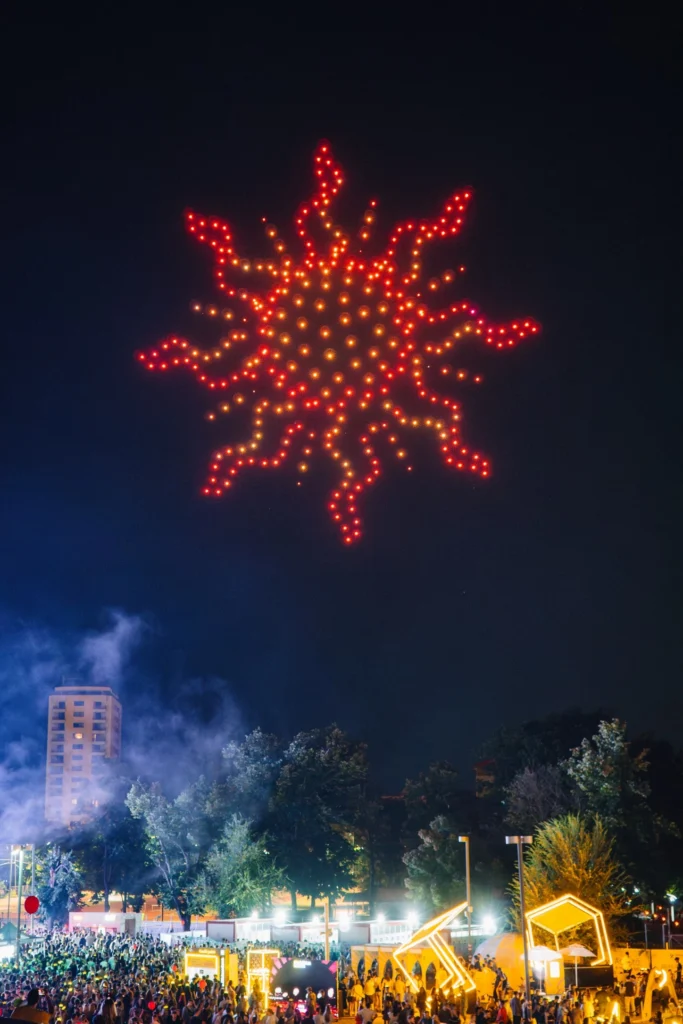 Neversea Kapital x FLYSTACK DRONE SHOWS — FLYSTACK drone show