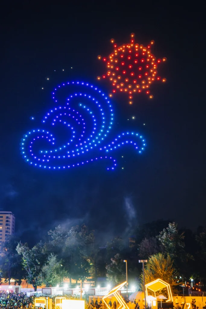 Neversea Kapital x FLYSTACK DRONE SHOWS — FLYSTACK drone show