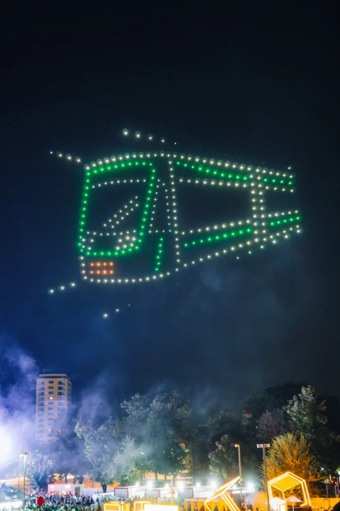 Neversea Kapital x FLYSTACK DRONE SHOWS — FLYSTACK drone show