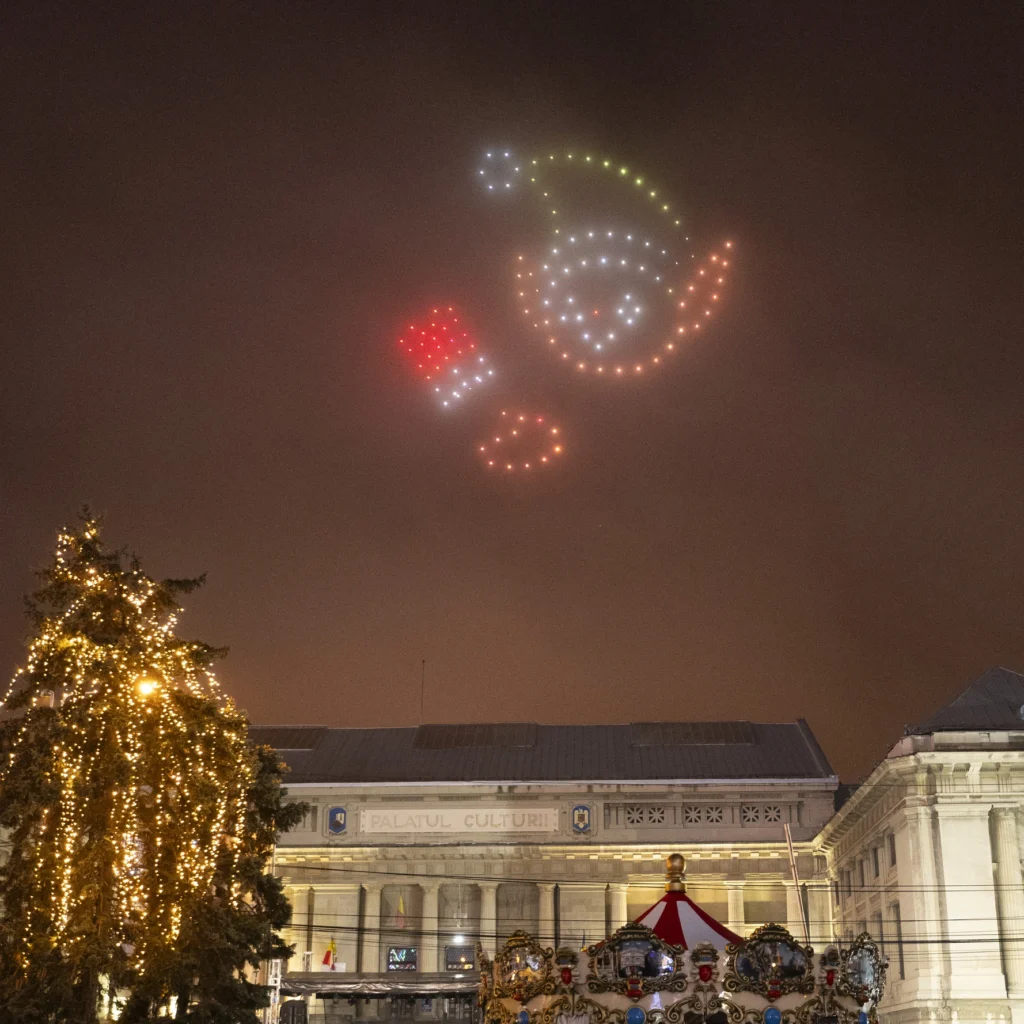 Ploiești – Santa Claus’ Republic — FLYSTACK drone show