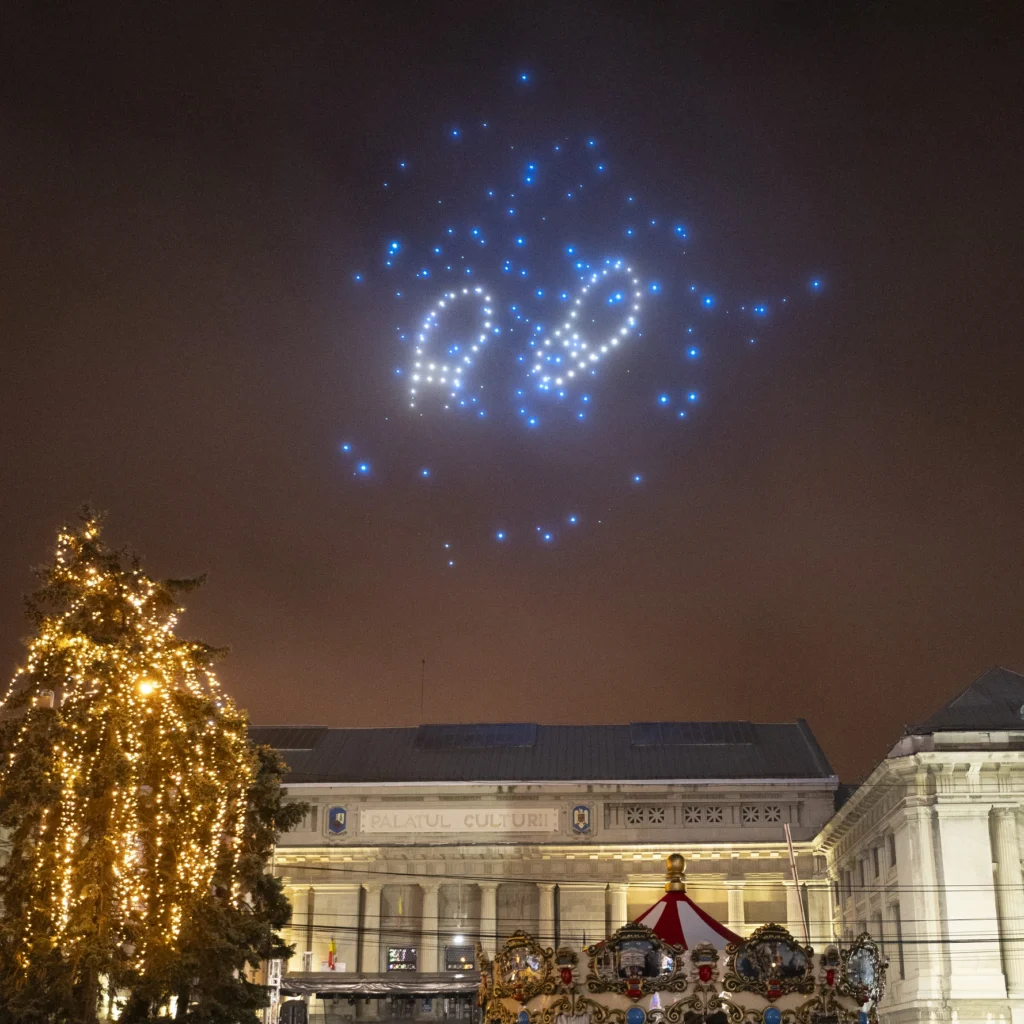 Ploiești – Santa Claus’ Republic — FLYSTACK drone show